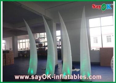 190T Nylon Vải Inflatable Chiếu Sáng Trang Trí, Trắng Inflatable Ngà