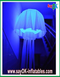 Wedding Party / Sự kiện Inflatable chiếu sáng trang trí, 190T Nylon Vải Inflatable Sứa