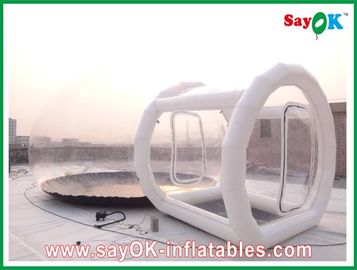 Khu lều bơm nồng thương mại bơm nồng trong suốt Khu lều cắm trại bong bóng