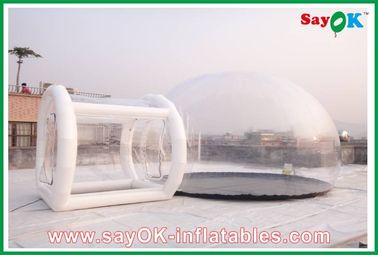 Khu lều bơm nồng thương mại bơm nồng trong suốt Khu lều cắm trại bong bóng