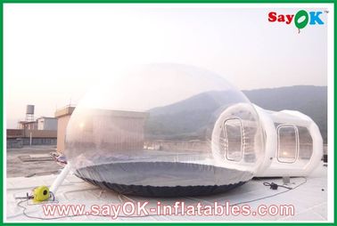 Khu lều bơm nồng thương mại bơm nồng trong suốt Khu lều cắm trại bong bóng