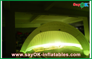 Lều câu lạc bộ đêm chất lượng cao Cắm trại Lều khí bơm hơi Đèn LED với vải Oxford 210D RoHS