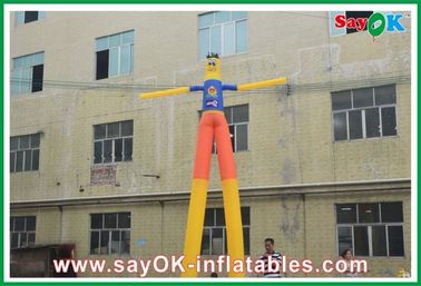 Bơm hơi Air Man Rip-Stop Vải nylon Inflatable Air Dancer Chiều cao chống gió 2M - 8M
