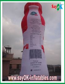 Chai sữa chua bằng nhựa PVC chống cháy cho chiến dịch quảng cáo