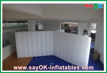 Ưu tiên Trại gia đình không khí bơm tường phân vùng / Bơm lên Led Light Joint Wall cho đám cưới
