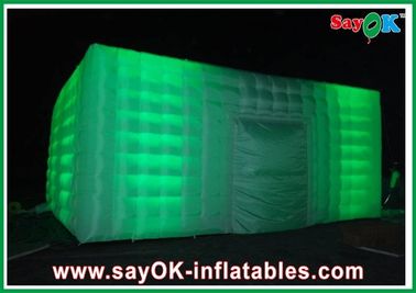 Lều phim di động được tùy chỉnh Lều khối 8 người đàn ông Lều bơm hộp đêm Lều tiệc bơm hộp đêm