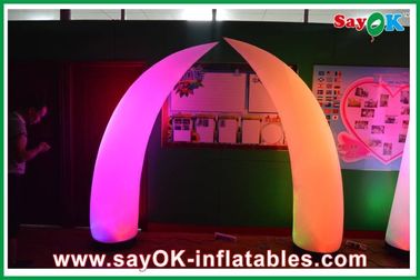 190T Nylon Vải Inflatable Chiếu Sáng Trang Trí, tùy chỉnh Trong Nhà Inflatable Ngà