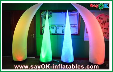 Thời trang Customized Inflatable LED In Logo ánh sáng với Air Blower
