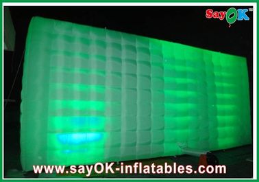 L10 X W10m lều gia đình bơm với đèn LED cho câu lạc bộ đêm