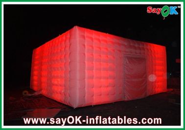 L10 X W10m lều gia đình bơm với đèn LED cho câu lạc bộ đêm