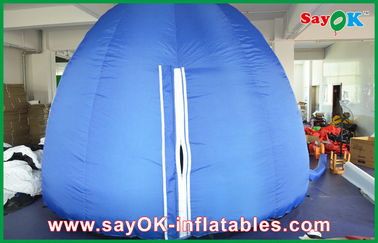 Màu xanh 5 m Oxford Vải Inflatable Planetarium Chiếu Dome cho Thiên văn học