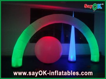 190T Nylon Vải Inflatable Led ánh sáng trang trí đám cưới với CE UL Blower