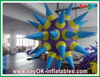 Đường kính 2m inflatable ánh sáng trang trí cho bên nhiều màu sắc