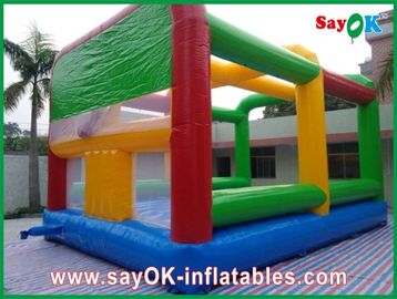 Multi-Color Inflatable Bounce Castle House Hoạt động nhảy lớn Bounce House cho sân chơi