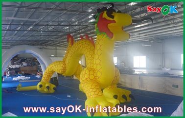 Nhân vật hoạt hình quảng cáo Inflatable, Trung Quốc Rồng Vàng Arch