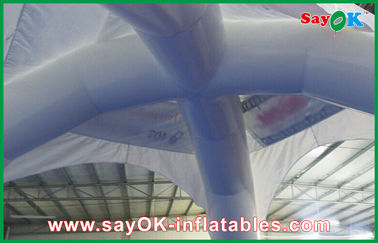 Chùa giải trí ngoài trời Igloo bơm lên Không khí kín Chén lều mái vòm bơm lên Quadrangle / Hexahonal PVC Cho quảng cáo