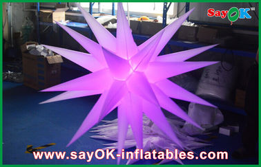 Đường kính 1.5m Inflatable chiếu sáng trang trí, Adverstiing Led Light Star