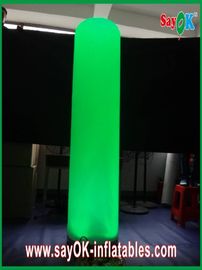 Thẳng dẫn ánh sáng trang trí 2 mét cao Inflatable trụ cột cho các sự kiện