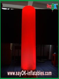Thẳng dẫn ánh sáng trang trí 2 mét cao Inflatable trụ cột cho các sự kiện
