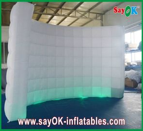 Nhà bơm bơm Led Wall Curved Lighting Wall For Wedding Party Bơm bơm Photo Wall