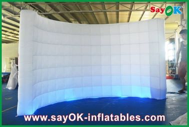 Nhà bơm bơm Led Wall Curved Lighting Wall For Wedding Party Bơm bơm Photo Wall