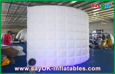 Nhà bơm bơm Led Wall Curved Lighting Wall For Wedding Party Bơm bơm Photo Wall