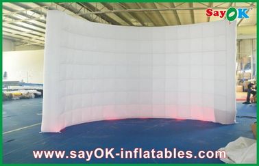 Nhà bơm bơm Led Wall Curved Lighting Wall For Wedding Party Bơm bơm Photo Wall