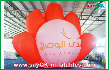 DIA 5 Meters Inflatable Palm Led Lights Đối với quảng cáo khuyến mãi