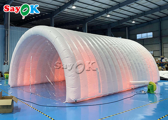 Lều y tế di động mái vòm ngoài trời Kênh phòng khử trùng với đèn LED
