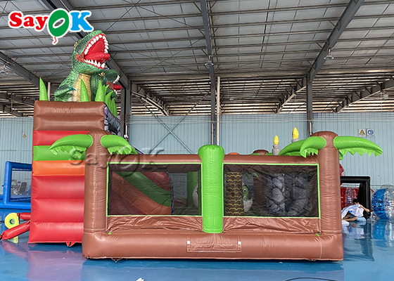 Công viên giải trí cho trẻ em Chủ đề khủng long Bouncy Castle