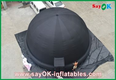 Đường kính 5m Đen Chiếu Inflatable Planetarium Với Blower SGS ROHS