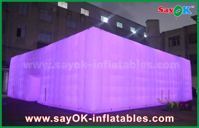 Cửa hàng ngoài trời có thể thổi lớn Cửa hàng ngoài trời có thể thổi LED Cửa hàng disco có thể thổi hộp đêm có thể thổi sân cỏ cho các sự kiện