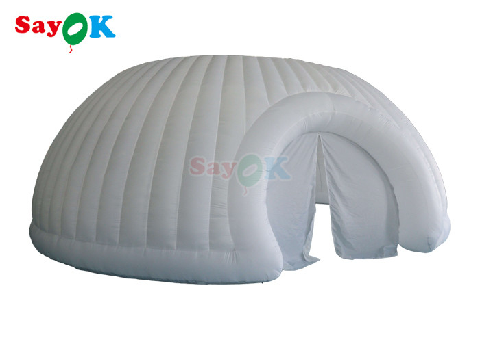 Quảng cáo Trại Marquee Lửa Panorama Dome Trại cưới trắng Lửa