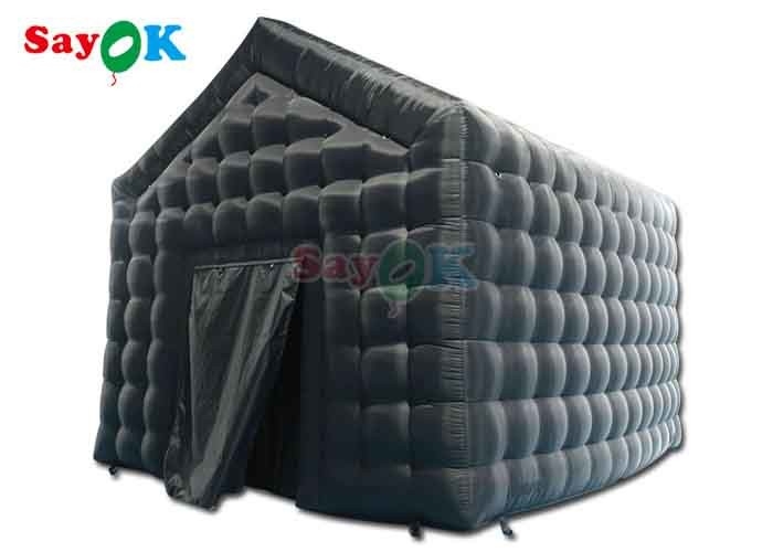 Black Party Bán phòng cube bơm bơm hộp đêm với disco và đèn laser cho thuê hộp đêm bơm