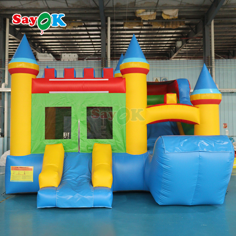 Thương mại ngoài trời PVC ốc cầu nhà cho trẻ em nhảy lâu đài cho trẻ em ốc cầu bouncer công viên giải trí