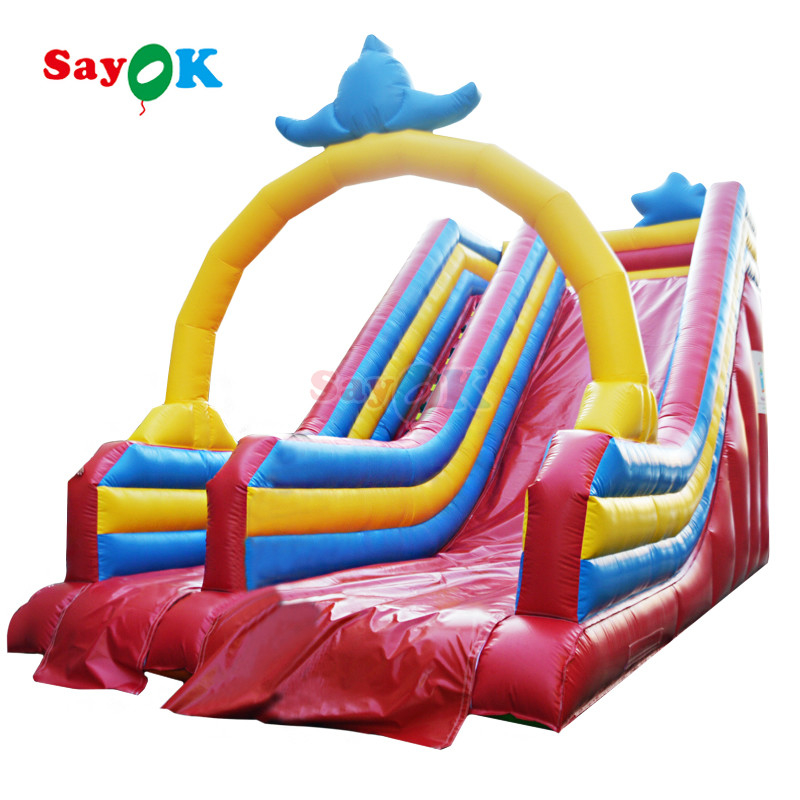Thiết kế mới trượt bơm Pirate trượt bơm Bouncy House trượt bơm Bouncer khô cho trẻ em
