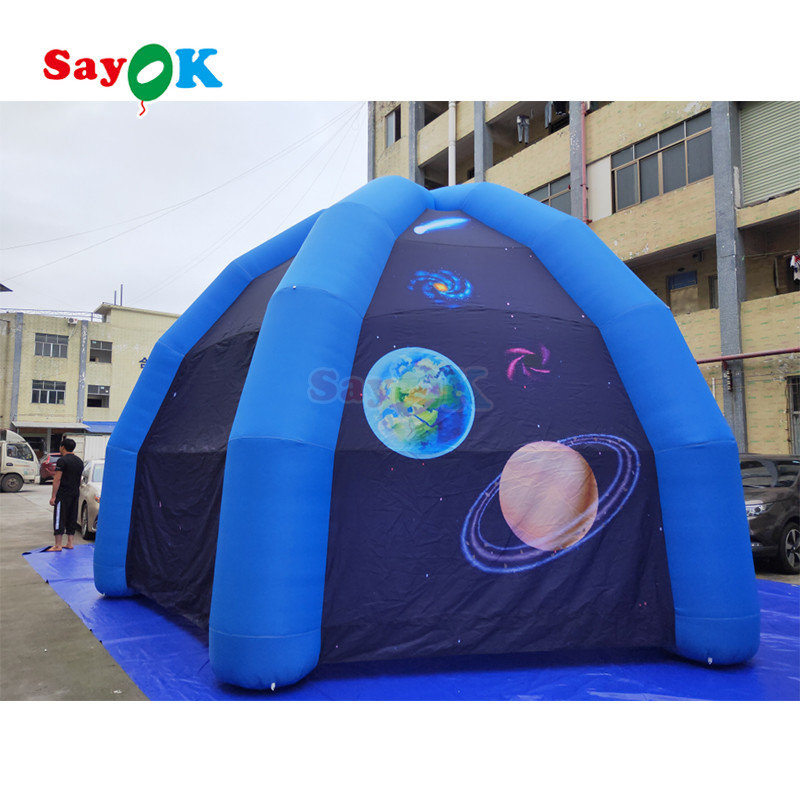 Sayok Quảng cáo Spider Shade Tent Canopy Blowup Gazebo Custom Blowup Spider Tent với bốn chân