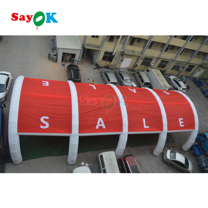 Quảng cáo ngoài trời Đường hầm đào tạo thể thao bơm lên Ống chống nước Bùm bơm quần áo thể thao Dome cho sự kiện