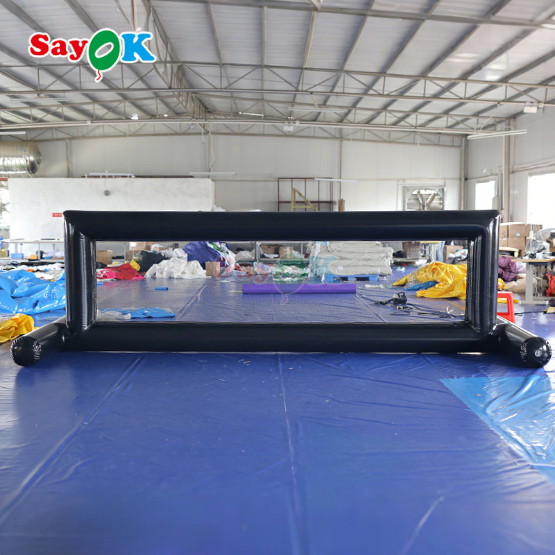 PVC sân bóng chuyền bơm lên hồ bơi sân bóng chuyền nước bơm lên cho các trò chơi nước ngoài