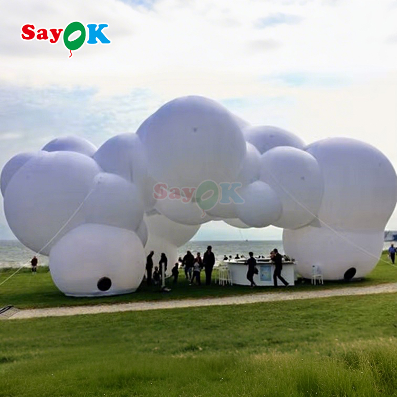 Lều bơm hơi khổng lồ chủ đề Mây Sayok, lều bơm hơi dự tiệc cho các sự kiện ngoài trời
