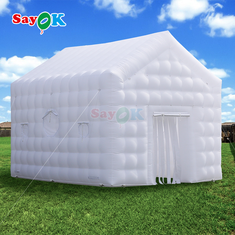 Câu lạc bộ đêm bơm hơi di động, lều disco 18ft, lều tiệc câu lạc bộ đêm bơm hơi ngoài trời