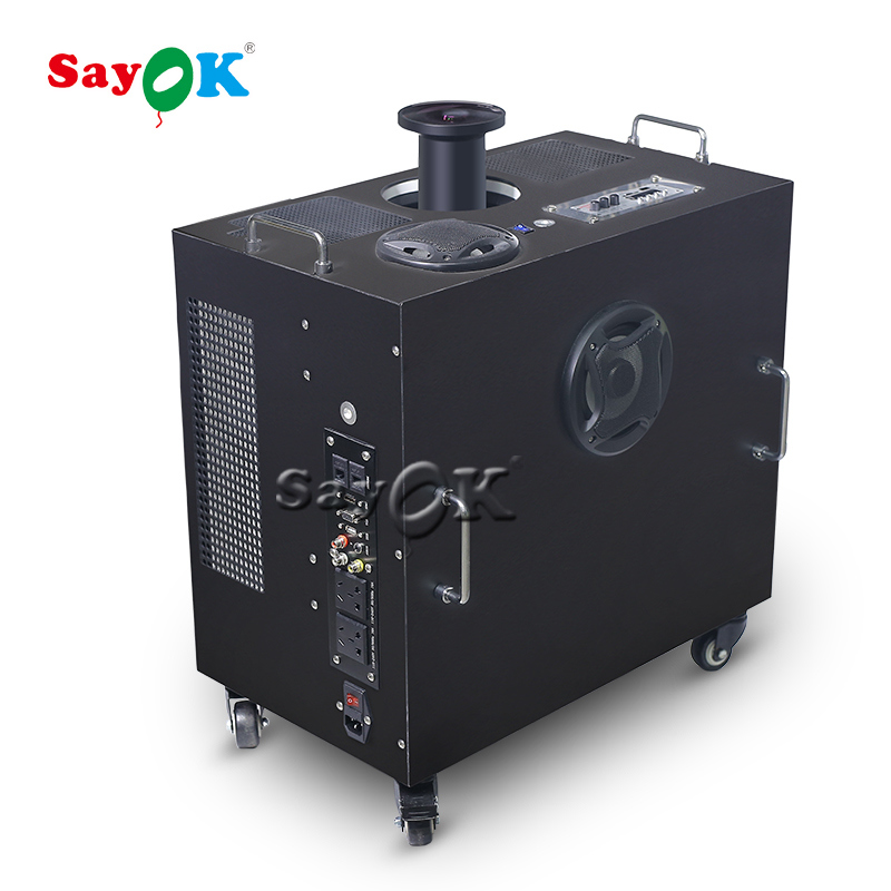 Sayok 6500LM Planetarium bơm di động với bảo hành 1 năm và 4 bánh xe cho chiếu Full Dome HD