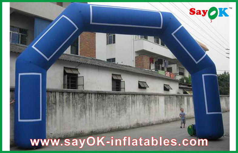 Trang trí vòm đám cưới Vòm bơm hơi tùy chỉnh cho thể thao, sự kiện Vòm kết thúc bơm hơi