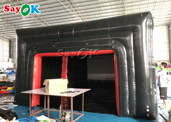 Lều cube bơm theo yêu cầu Bàn khảm Nhà hát Lều không khí bơm riêng cho hoạt động
