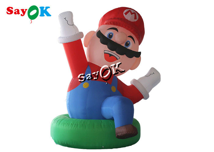 Blow Up Nhân vật phim hoạt hình 4m 13ft khổng lồ Oxford Super Mario bơm cho trang trí lễ hội