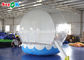Durable Inflatable Holiday Decorations , 3m Inflatable Snow Globe Transparent Bubble Tent With Printed Background