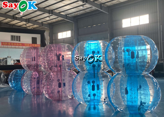 Công viên giải trí 1.0mm TPU Trò chơi thể thao bơm hơi Bong bóng Bóng đá