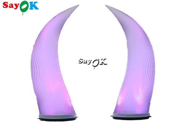 Trang trí ánh sáng bơm hơi nhiều màu 2,5m Đèn LED ngà để trang trí sự kiện đám cưới