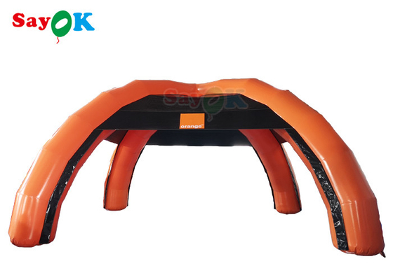 Lều vòm sự kiện Cấu trúc hỗ trợ Lều khí bơm hơi khổng lồ PVC tùy chỉnh Cấu trúc hỗ trợ Blow Up Spider Tent