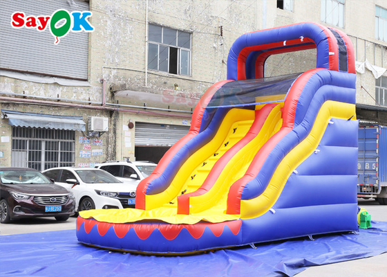 Đơn giản PVC bơm trượt duy nhất Dinosaur Dry Slide Bơm trượt nhà với slide Bơm trượt cho hồ bơi